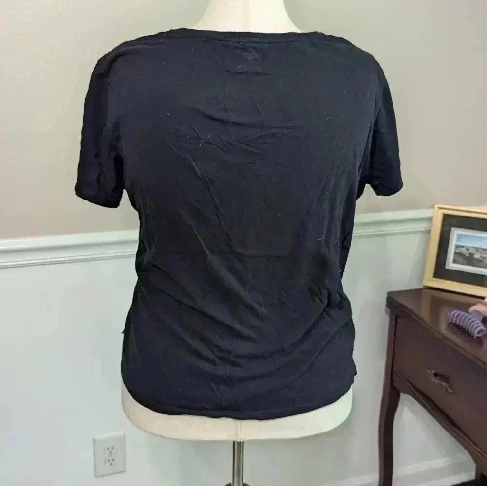 2/$10 Levi's Plus Black Tee - Picture 3 of 5